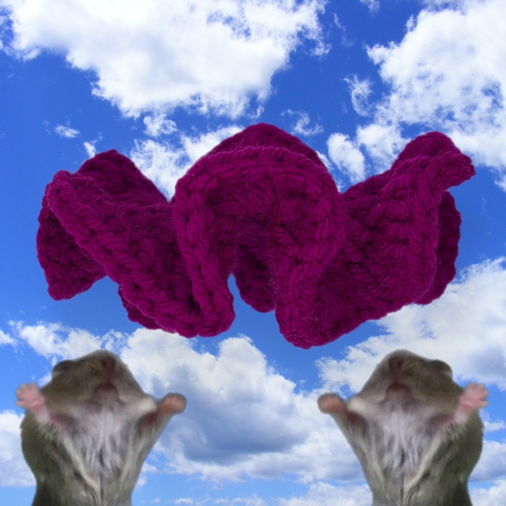 Customizable crochet scrunchie (single pack)